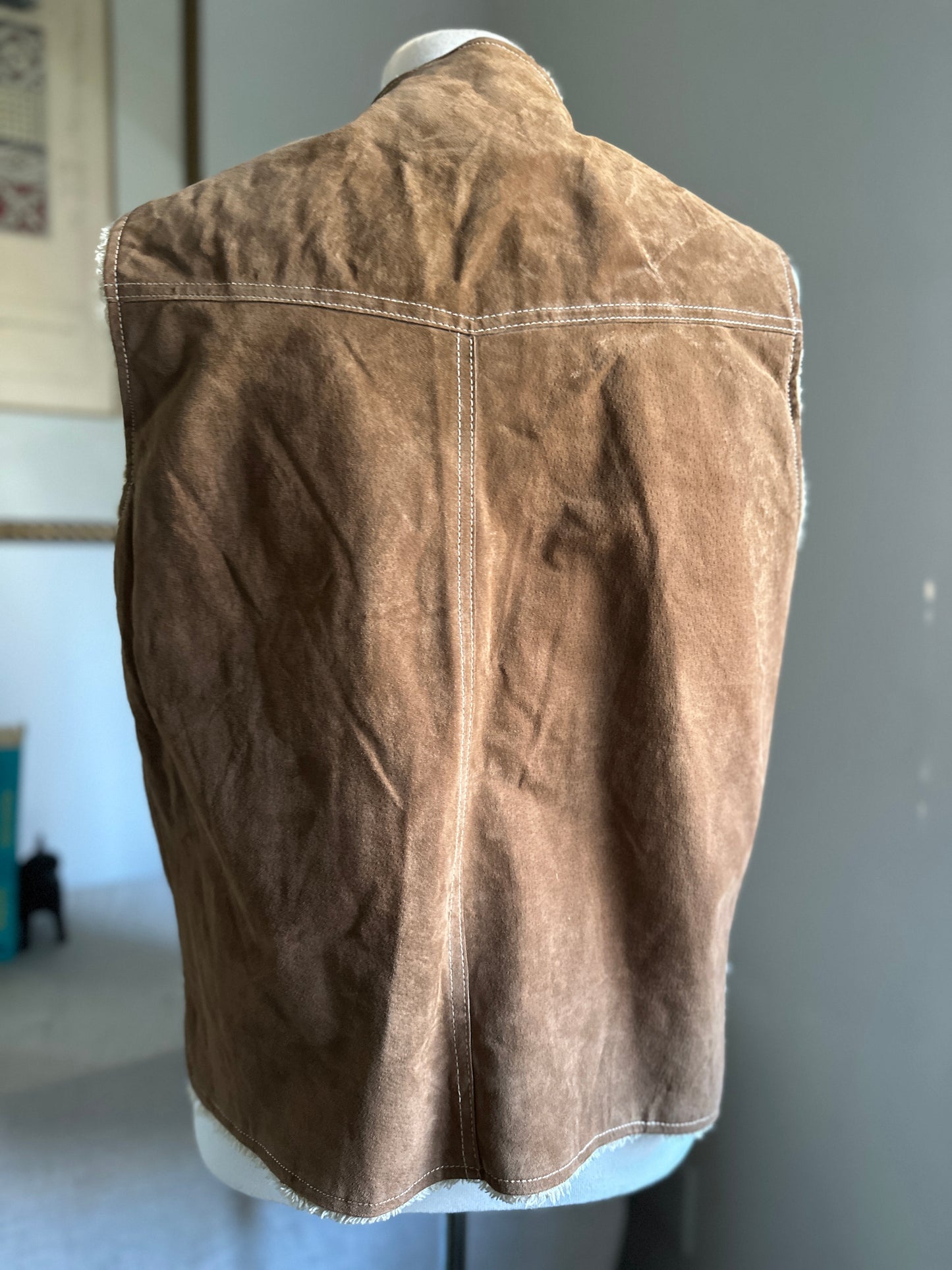 Scully Suede Leather Vest