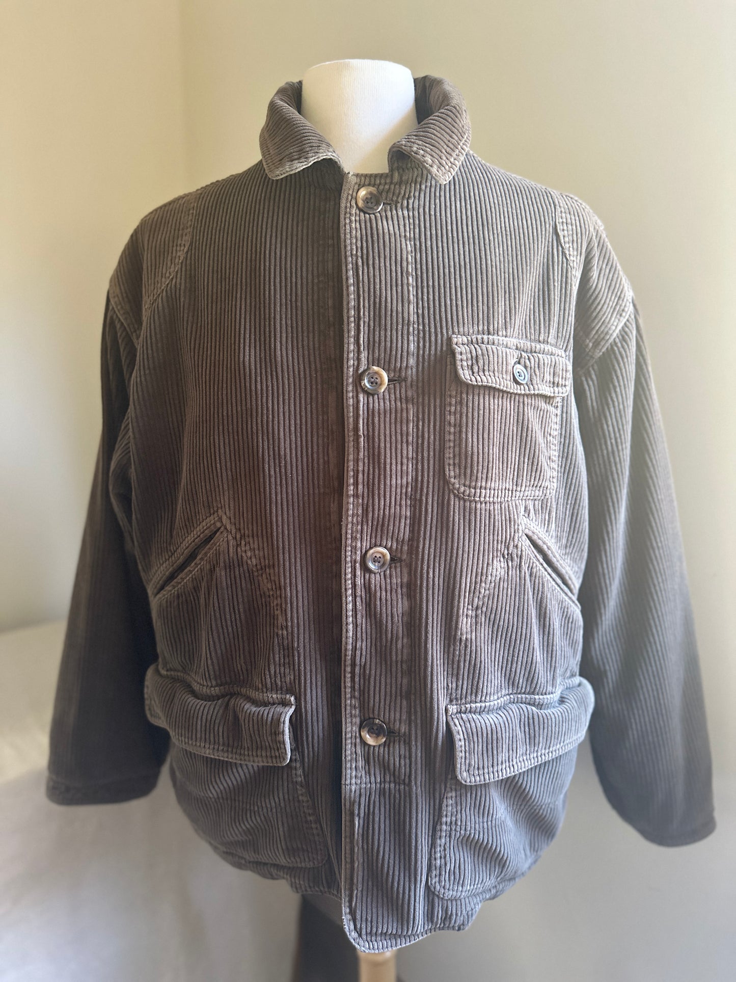 High Sierra Charcoal Green Corduroy Jacket