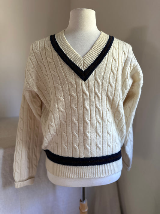 Britches of Georgetown Wool Tennis V-Neck
