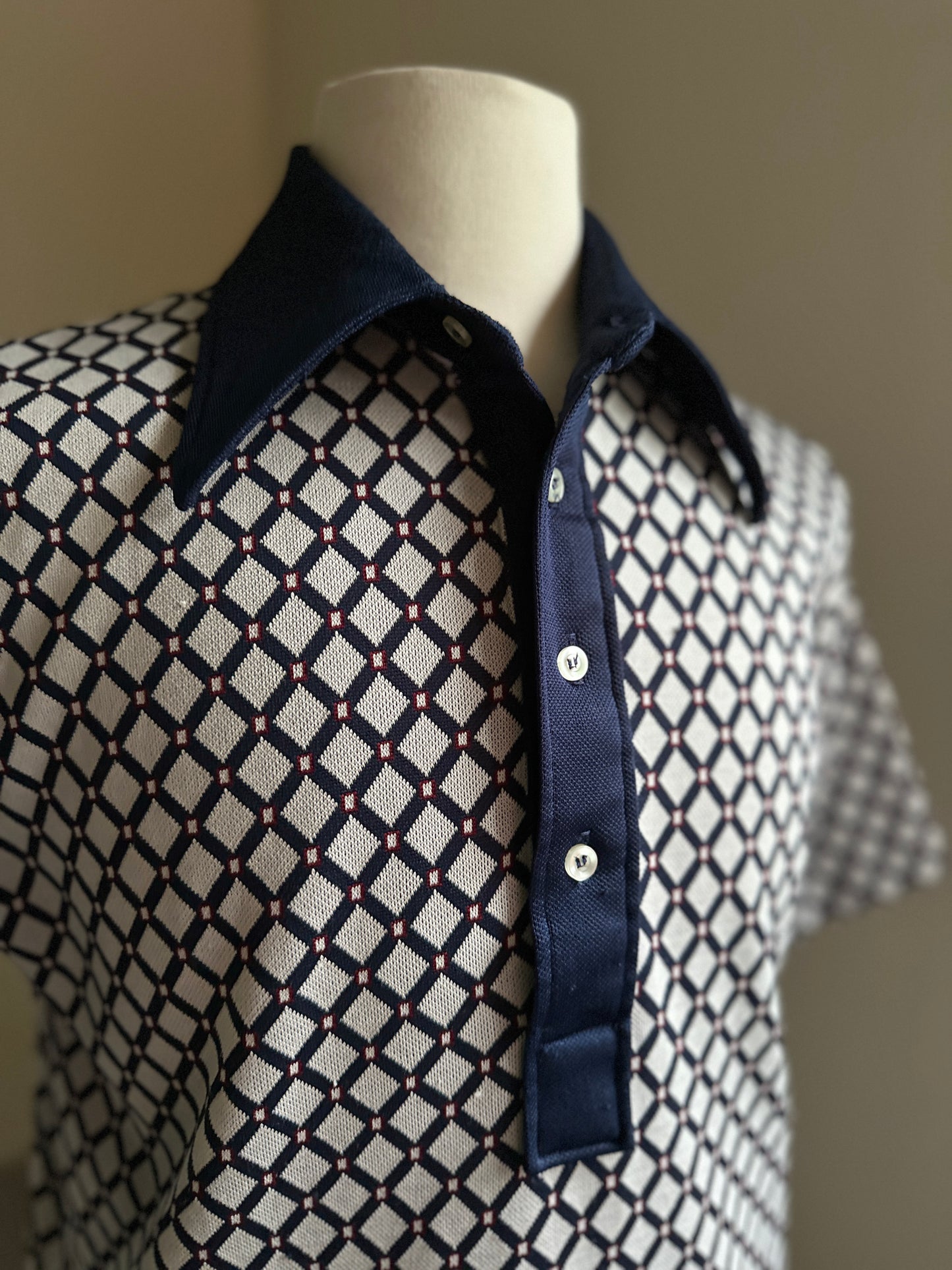 Arnold Palmer Double Knit Robert Bruce Polo