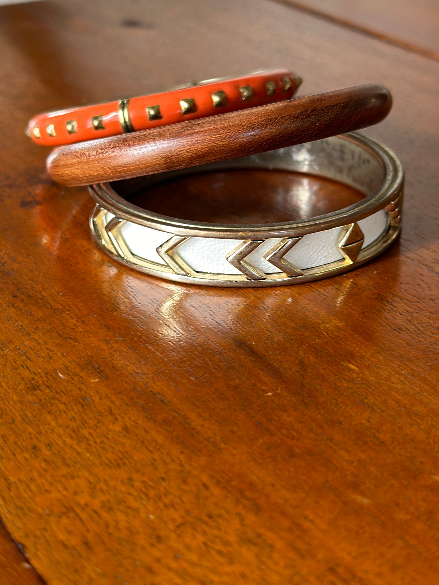 Orange Spike Bangle