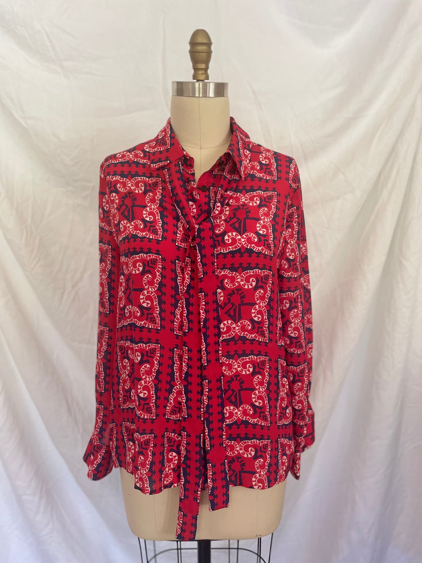 Valentino Silk Bandana Print Knock-Off