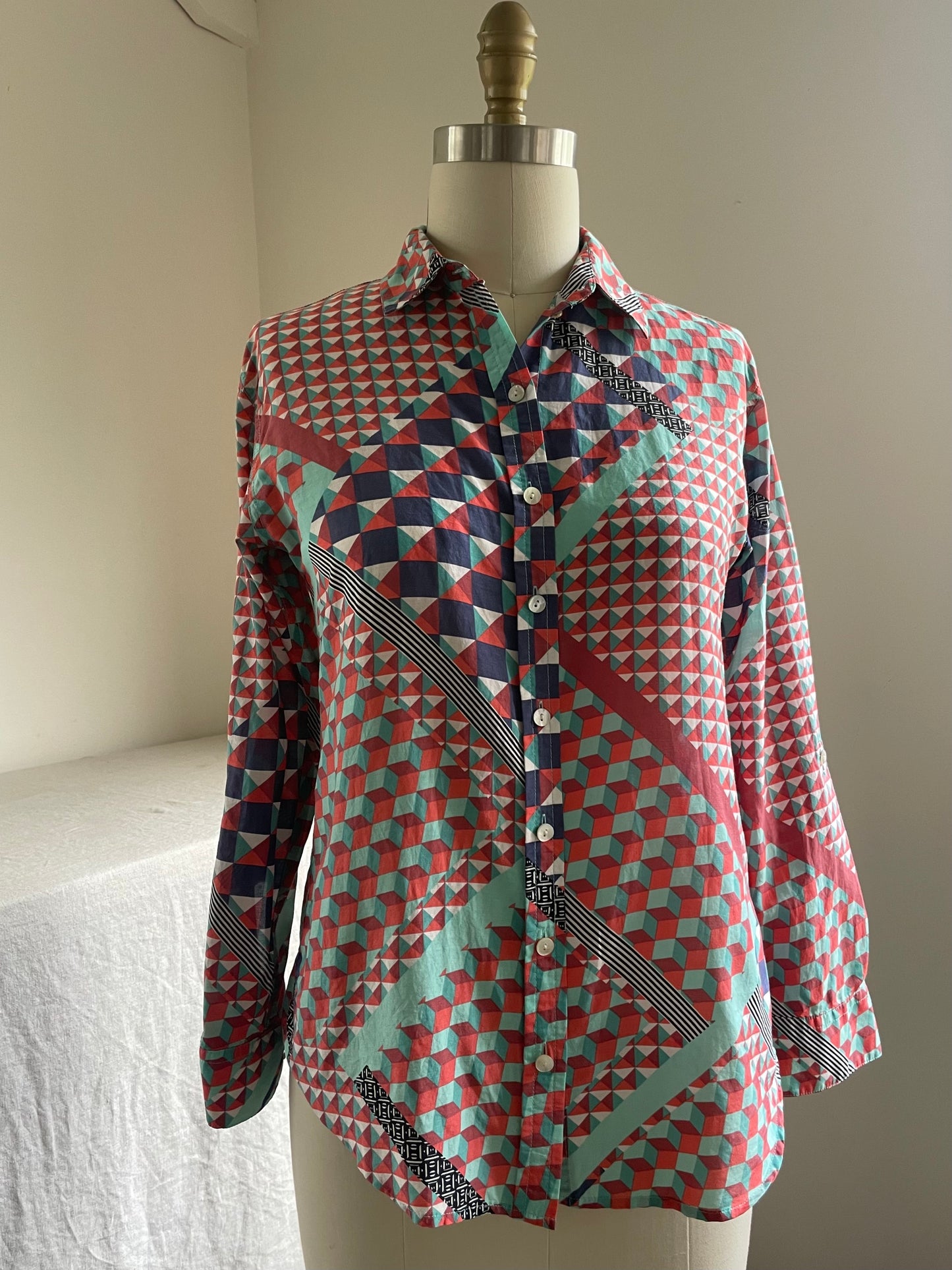 Escher-esque Esprit de Corps Lightweight Dress Shirt