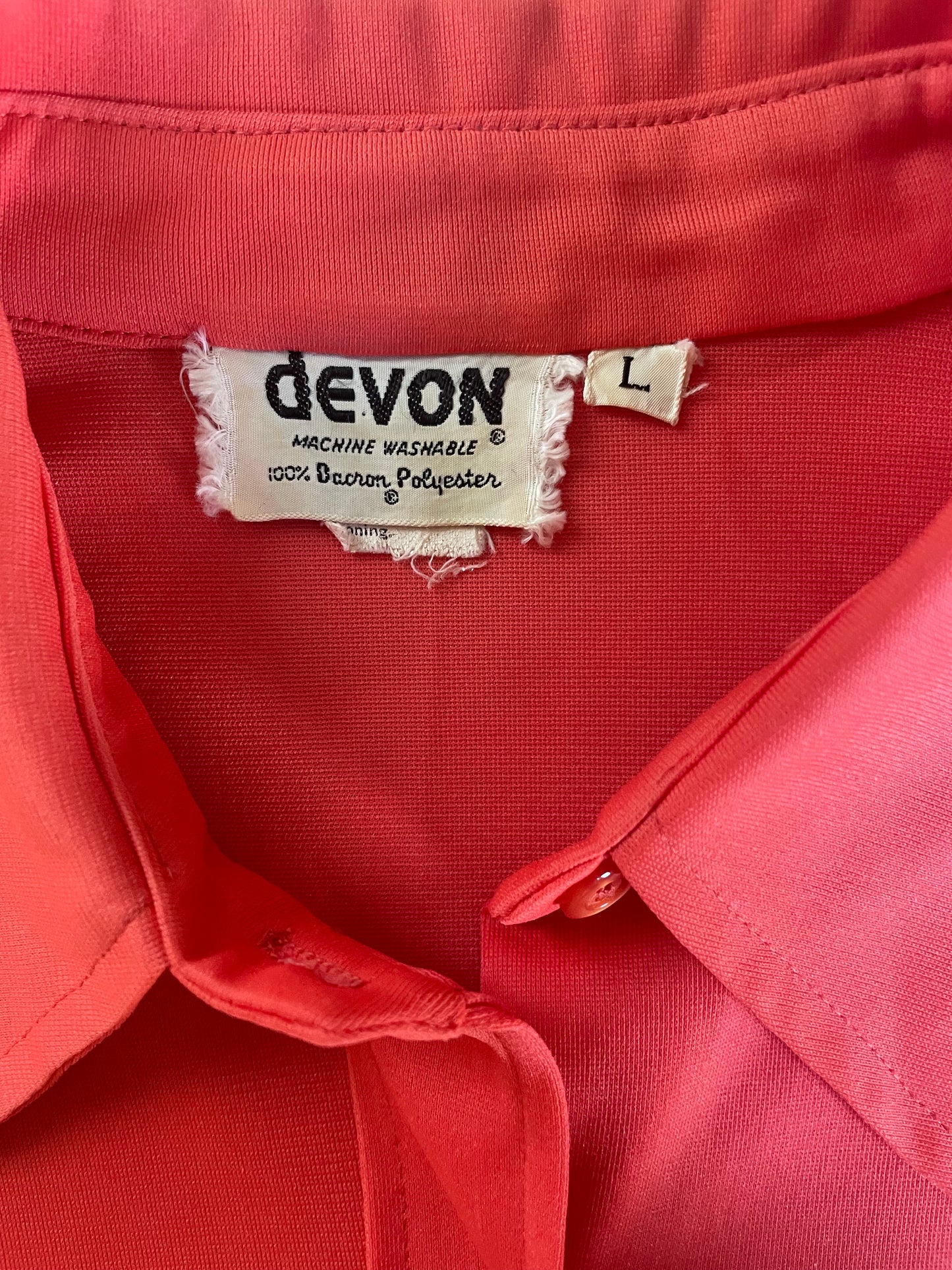 Poppy Orange Dress Shirt