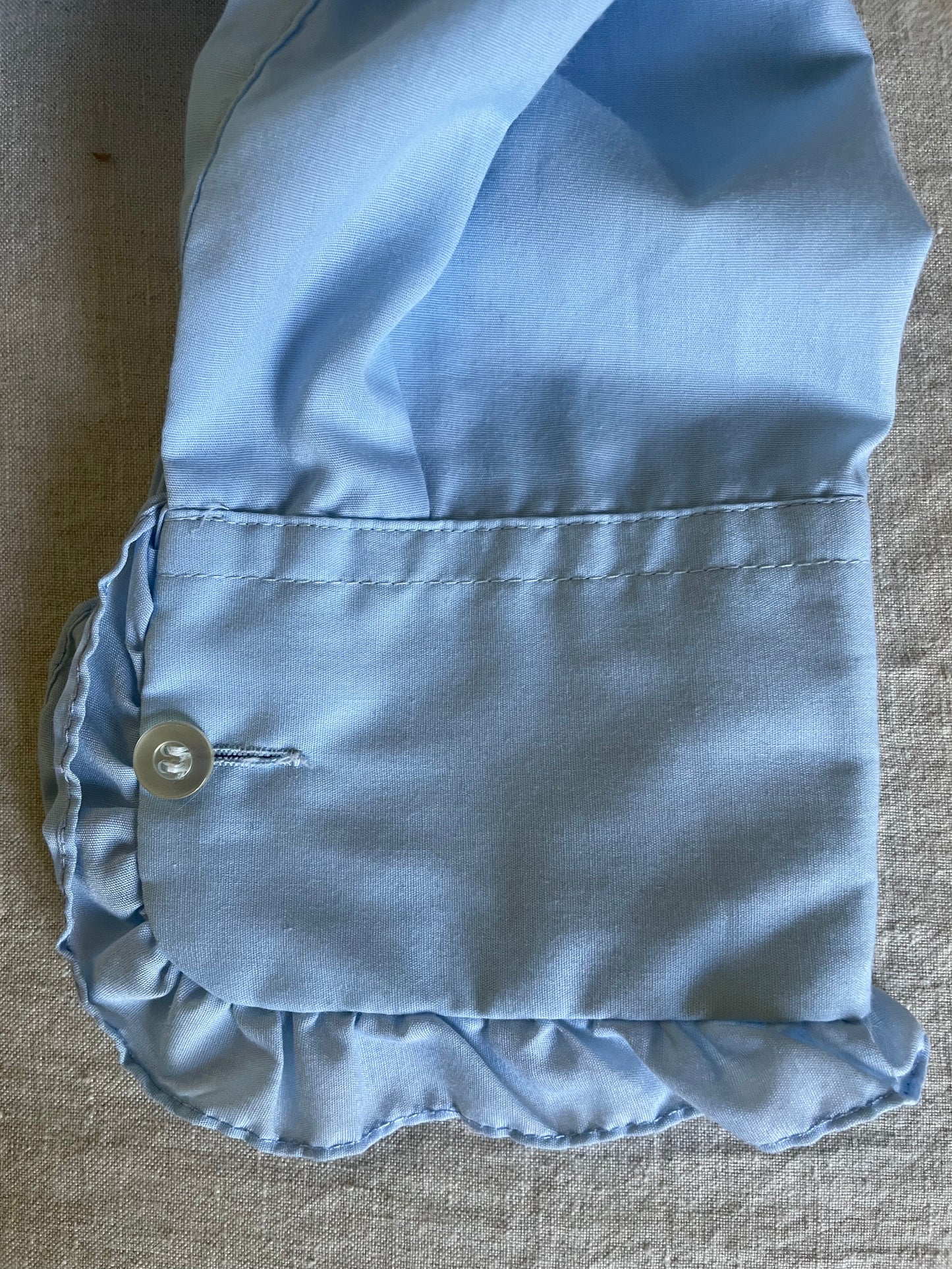 Roughed Up Ruffled Tuxedo Shirt
