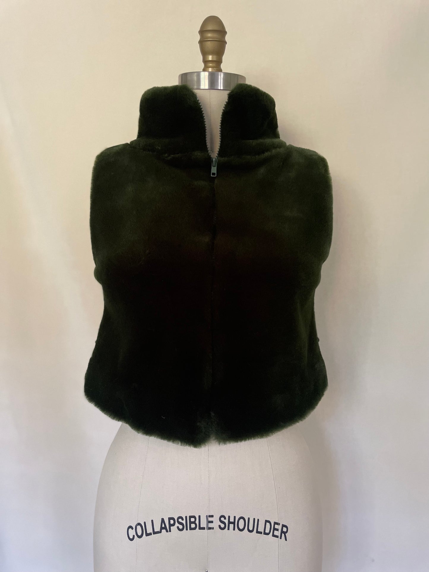 Fuzzy & Fitted Vest