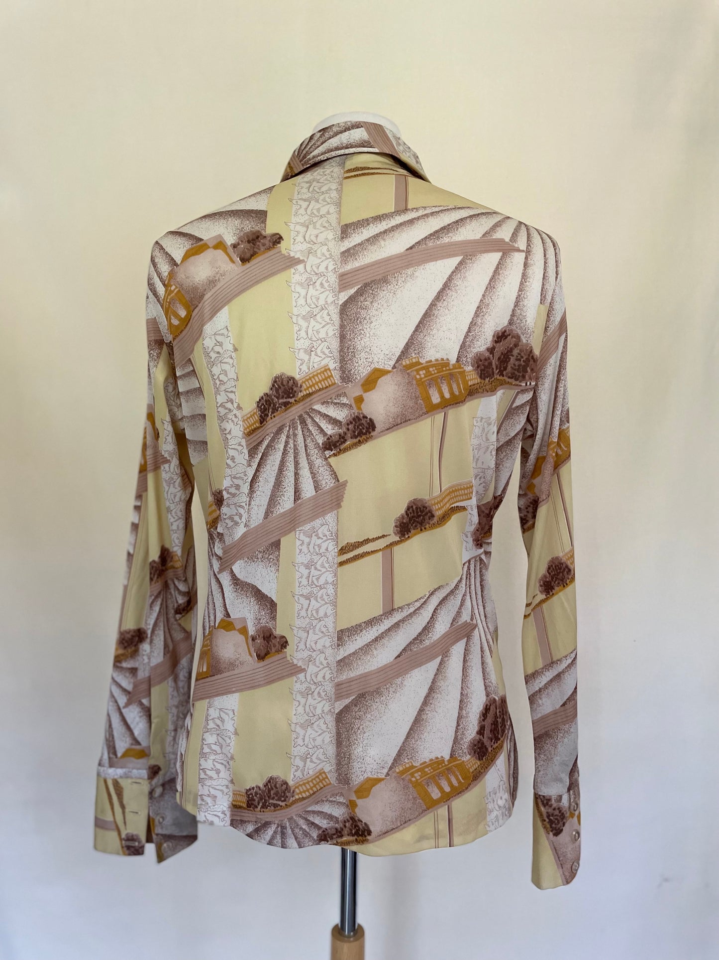 Victory Sunrise Satin Disco Shirt