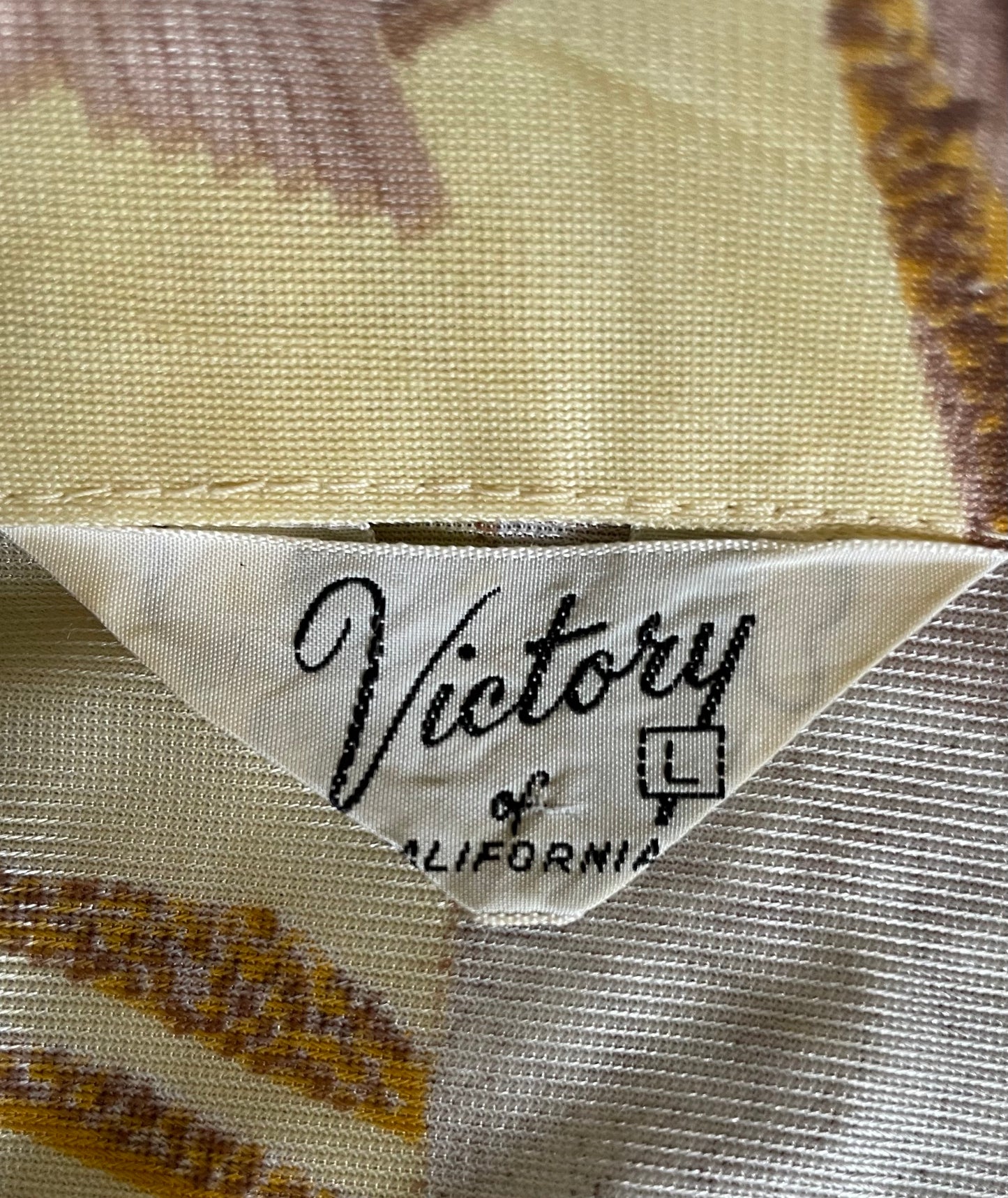 Victory Sunrise Satin Disco Shirt
