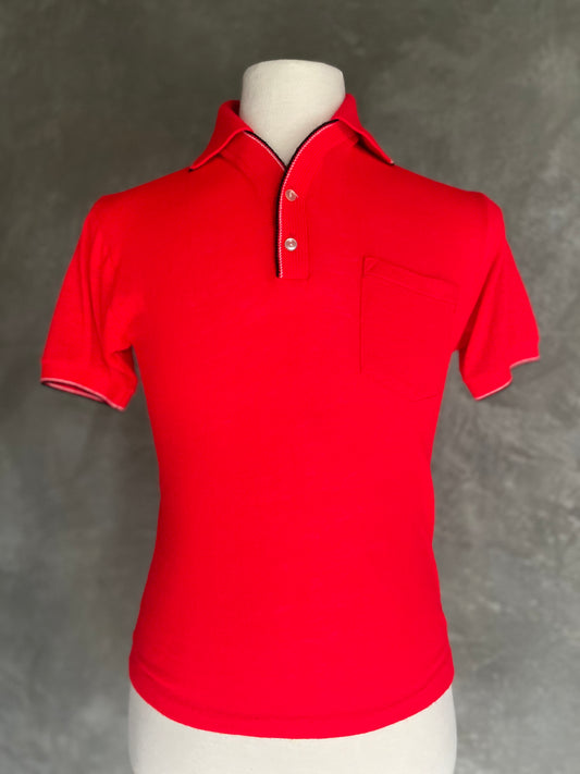 Poppin' Poppy Red Polo Sweater