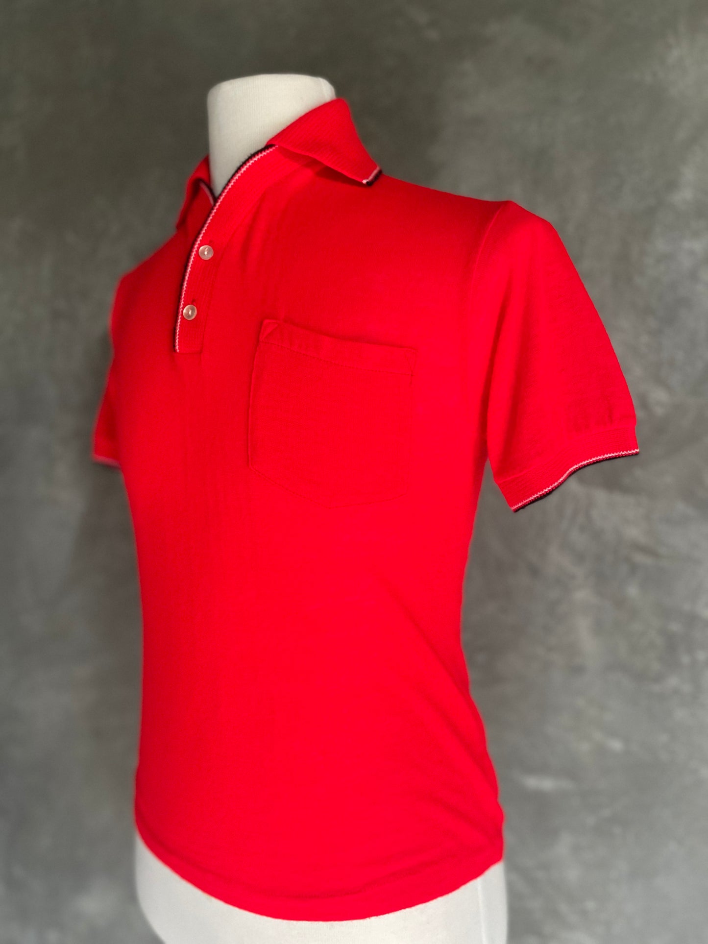 Poppin' Poppy Red Polo Sweater