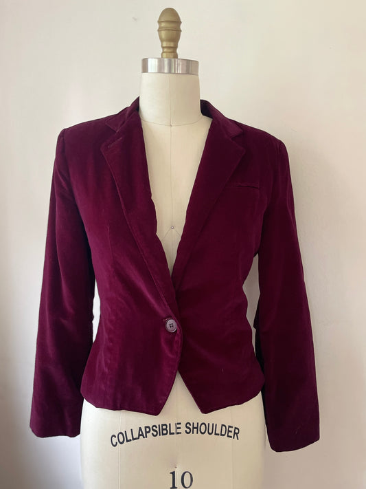 Jospeh Magnin Elegant Velvet Jacket