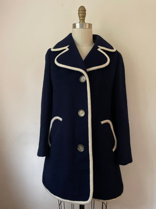 Wool-Mohair Lodenfrey Overcoat