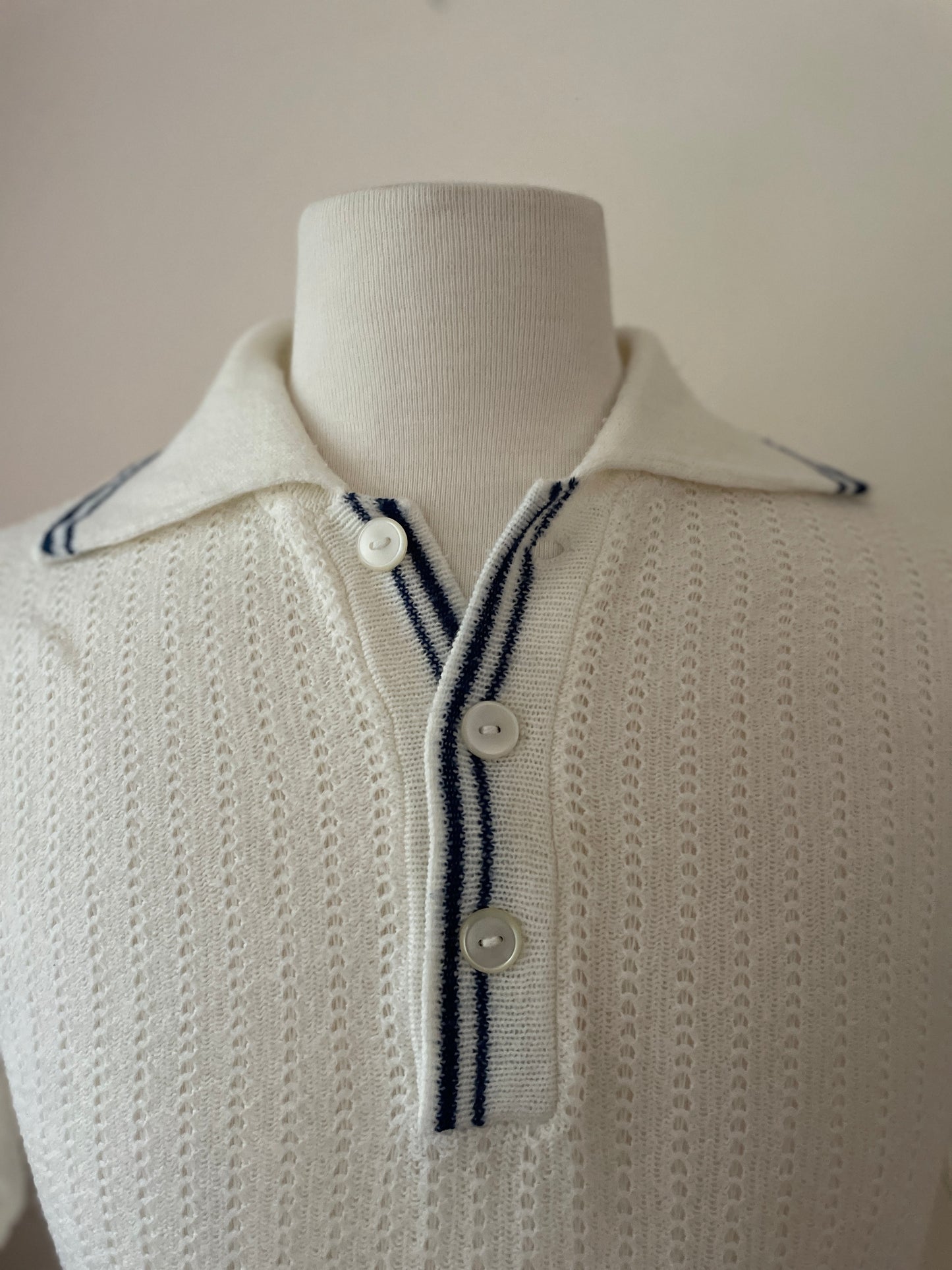 Eyelit Knit Polo