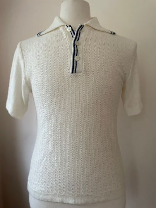 Eyelit Knit Polo