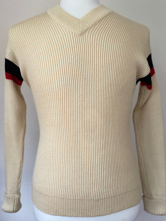 Fila Wool Cream Sport Sweater
