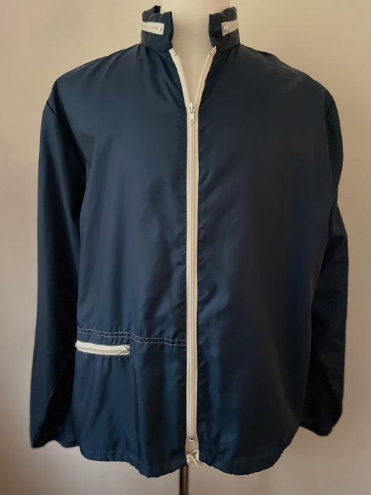 Classic Navy Windbreaker