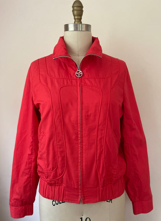 Racecar Red Zip Up Jacket