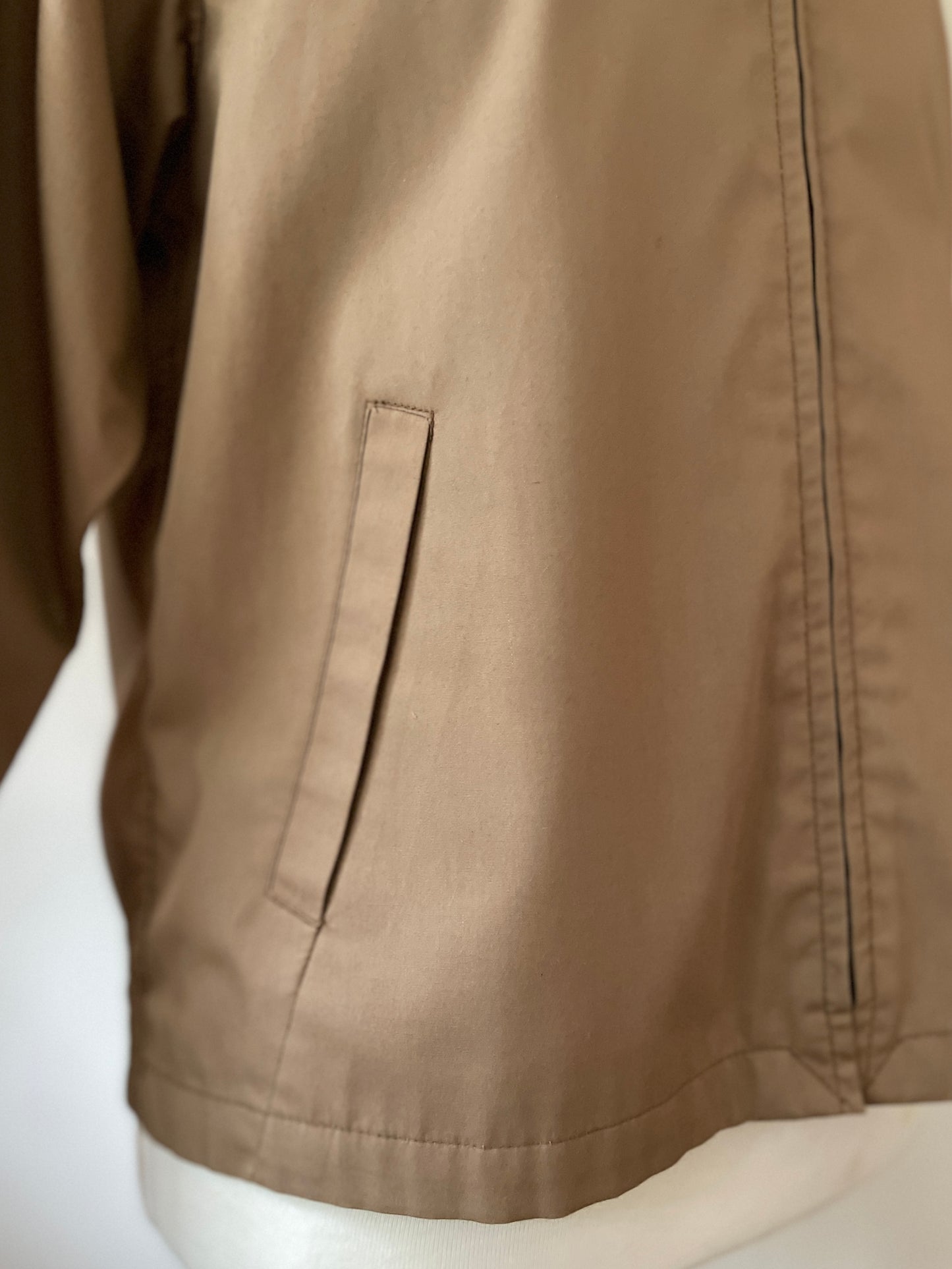 Classic London Fog Khaki Bomber