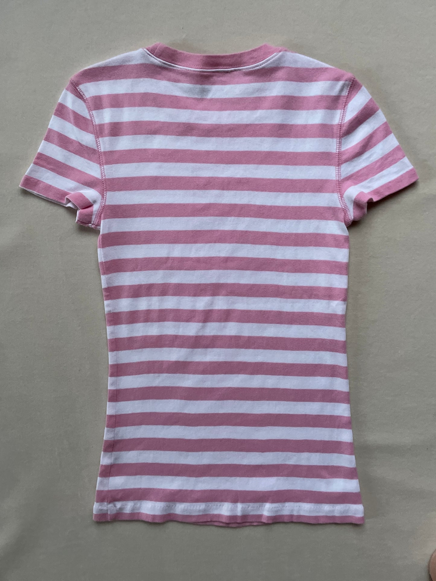 Strawberry Sherbet Striped Tee
