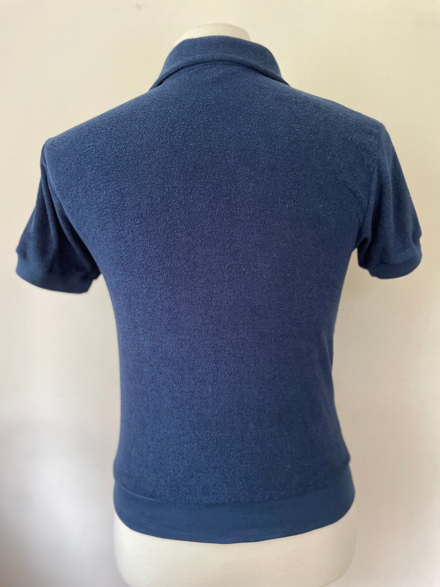 Terry Cloth V-Neck