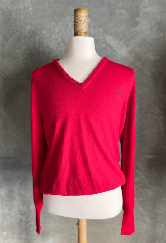 Christian Dior Red Sweater