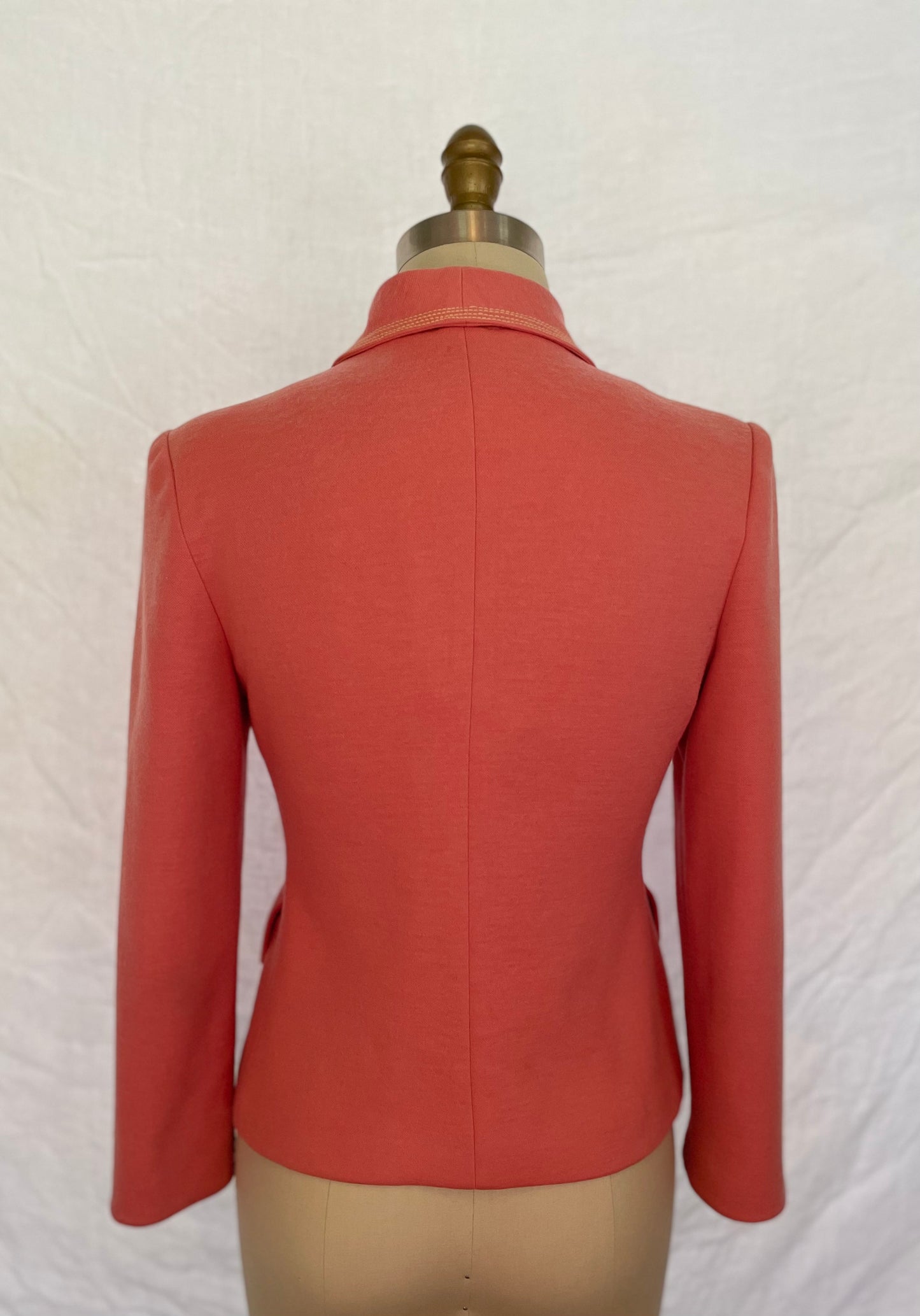 Pink button up blazer